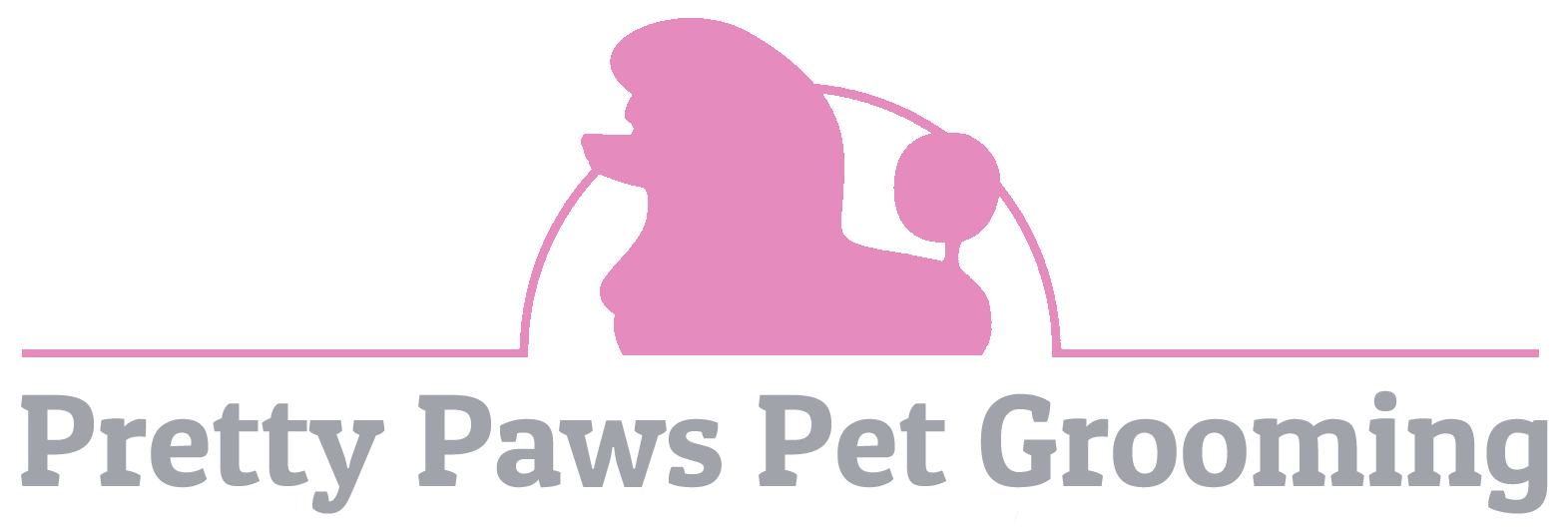 Pretty Paws Pet Grooming Logo